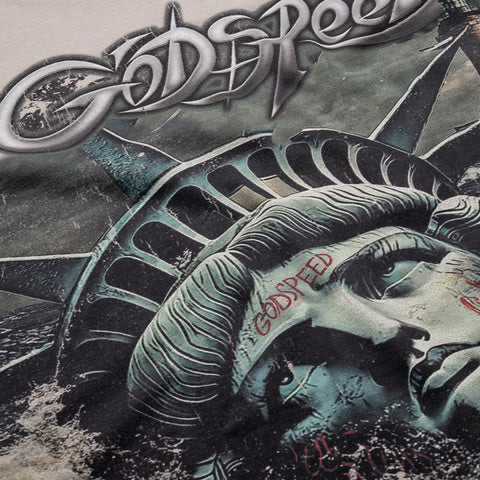 Godspeed New York Sunken Liberty 2 Sleeveless Tee - Slate Grey
