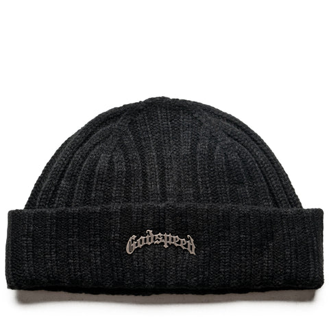 Godspeed New York OG Logo Emblem Beanie - Black