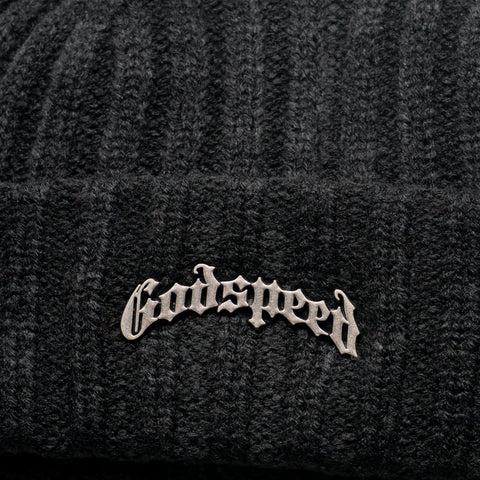 Godspeed New York OG Logo Emblem Beanie - Black