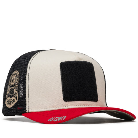 Godspeed New York Mood Trucker Hat II - White/Red