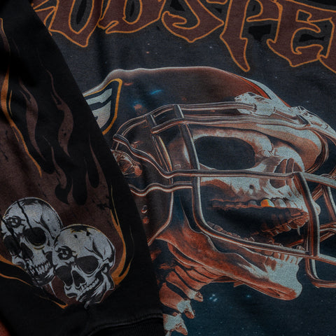 Godspeed New York Morale L/S Tee - Black Wash