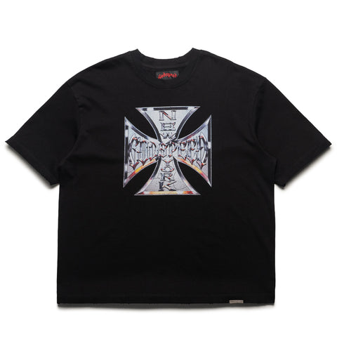 Godspeed New York Chrome Motto Tee - Black