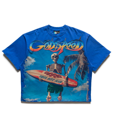 Godspeed New York Miami Surf Club Tee - Blue