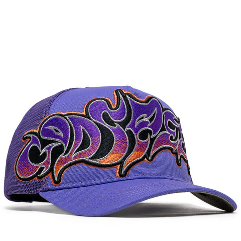 Godspeed New York GS Neo Trucker Hat - Purple/Orange