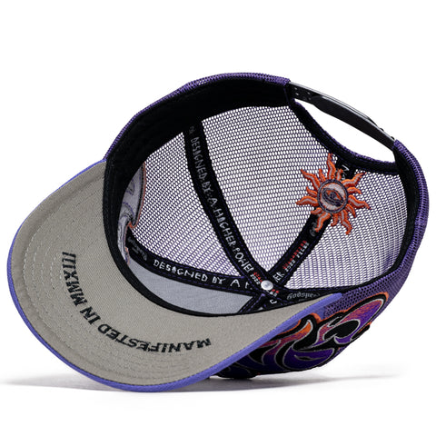 Godspeed New York GS Neo Trucker Hat - Purple/Orange