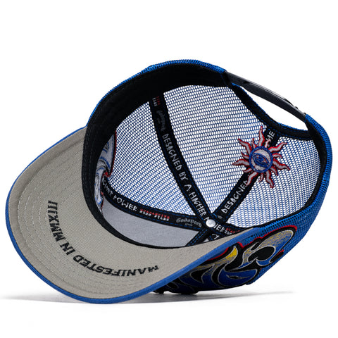 Godspeed New York GS Neo Trucker Hat - Blue/Yellow