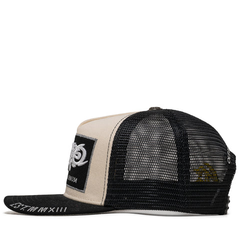 Godspeed New York GS E Pluribus Trucker Hat - White/Black