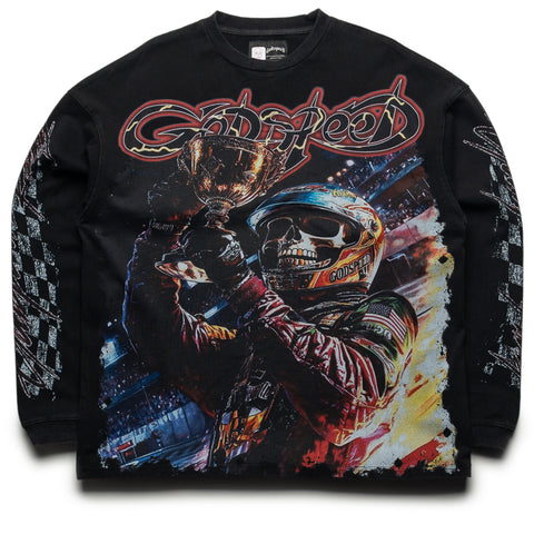 Godspeed Podium Dreams L/S Tee - Black