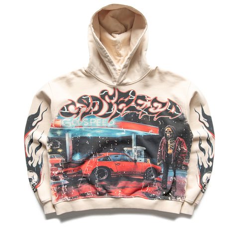 Godspeed New York Pitstop Hoodie - Cream Wash