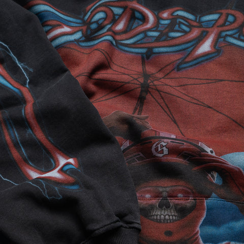 Godspeed New York Supreme Reign Hoodie - Black Wash