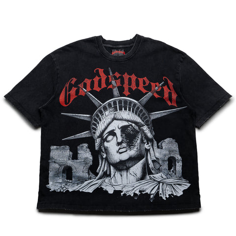 Godspeed New York R.O.M.E Tee - Black Wash