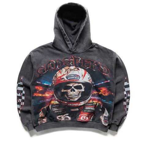 Godspeed New York Racer Goldie Hoodie - Black Wash