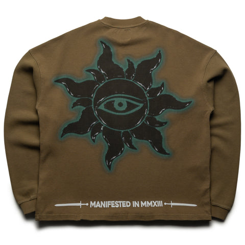 Godspeed New York Squadron Thermal L/S Tee - Olive