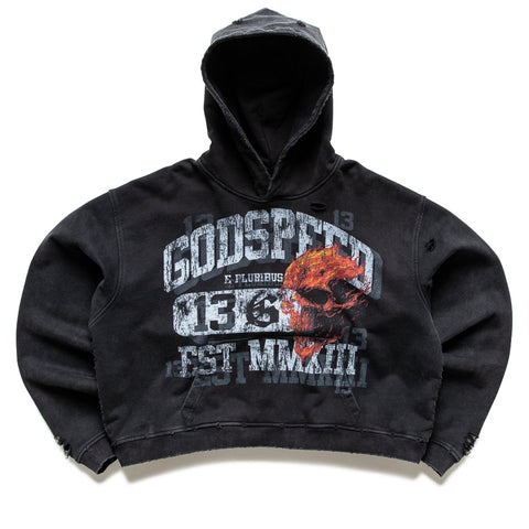 Godspeed New York Seeing Double Hoodie - Black Wash