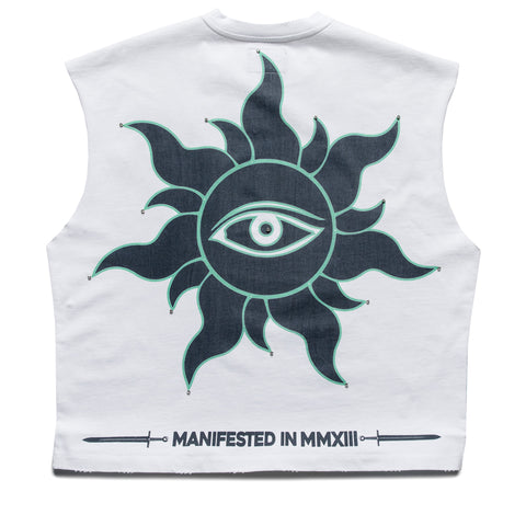 Godspeed New York Sunken Liberty Sleeveless Tee - White