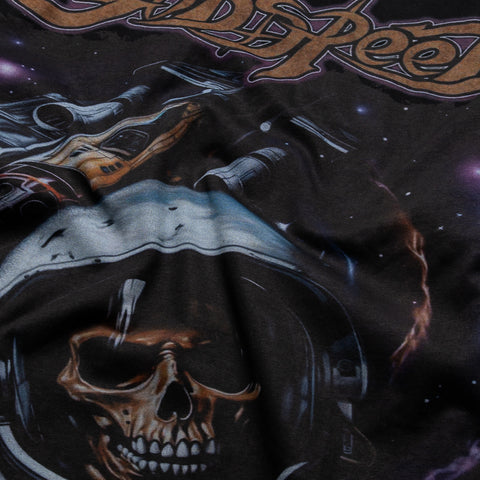 Godspeed New York Space Traveler Layered Tee - Black