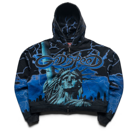 Godspeed New York Voltage Zip Hoodie - Blue