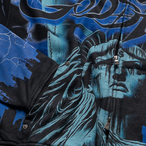 Godspeed New York Voltage Zip Hoodie - Blue