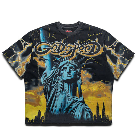 Godspeed New York Voltage Tee - Yellow