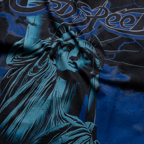 Godspeed New York Voltage Tee - LA Blue