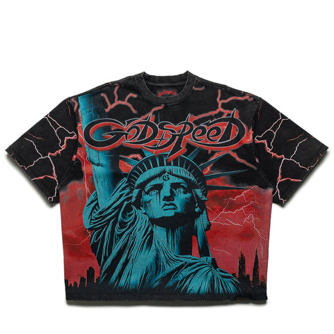 Godspeed New York Voltage Tee - Red