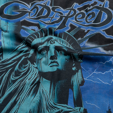 Godspeed New York Voltage Tee - LA Blue