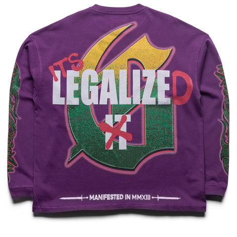 Godspeed New York Indoor VVS L/S Tee - Purple