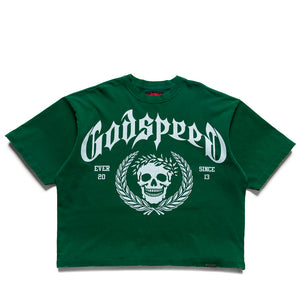 Godspeed New York Victor Crest Tee - Green