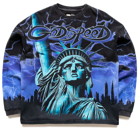 Godspeed New York Voltage L/S Tee - Blue