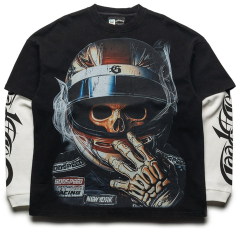 Godspeed New York F1 World Cup Layered Tee - Black