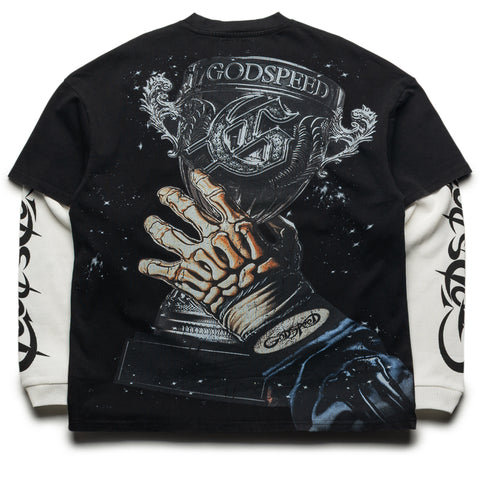 Godspeed New York F1 World Cup Layered Tee - Black