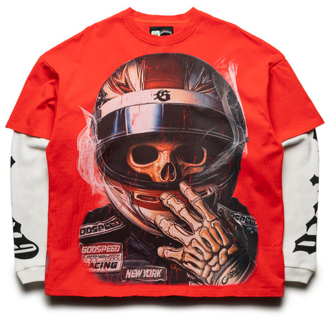 Godspeed New York F1 World Cup Layered Tee - Red
