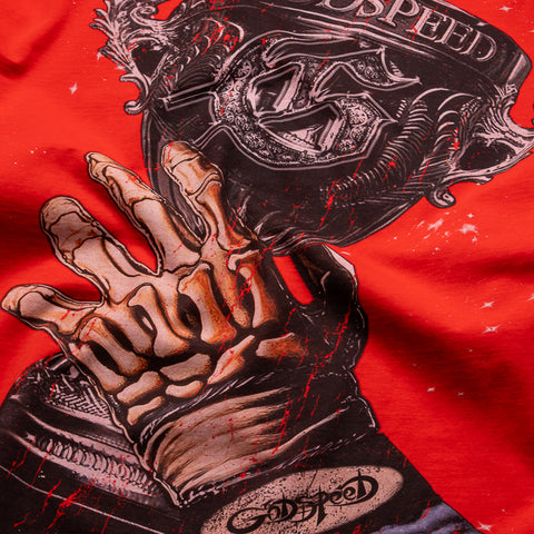 Godspeed New York F1 World Cup Layered Tee - Red