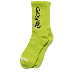 Godspeed New York New Age Logo Socks - Green/Black