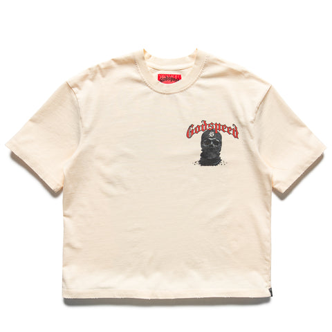 Godspeed New York Balaclava Szn Tee - Bone/Red