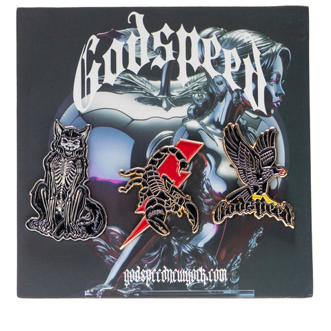 Godspeed New York GS Forever Foam Trucker Hat - Black/Red