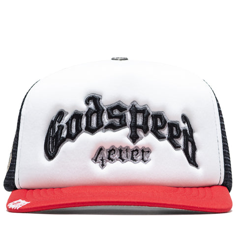 Godspeed New York GS Forever Foam Trucker Hat - Black/Red