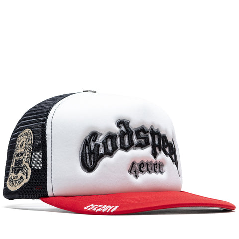 Godspeed New York GS Forever Foam Trucker Hat - Black/Red