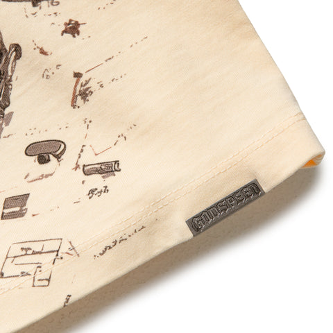 Godspeed New York Concept Art Miami Superrun Tee - Bone