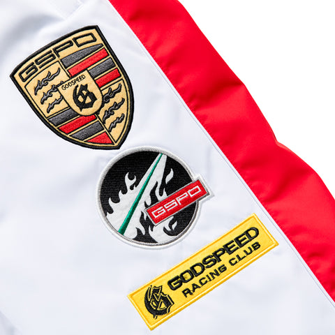 Godspeed New York GRC Track Pants - White/Red