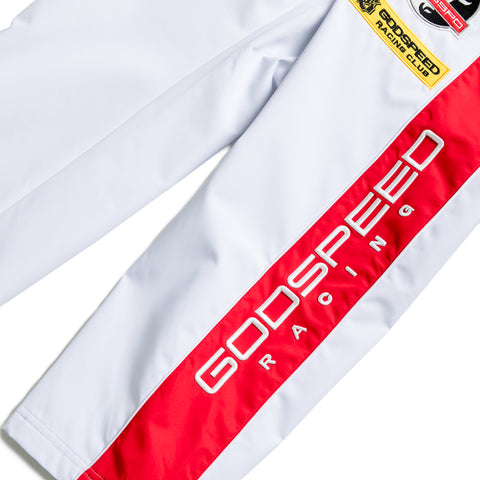 Godspeed New York GRC Track Pants - White/Red