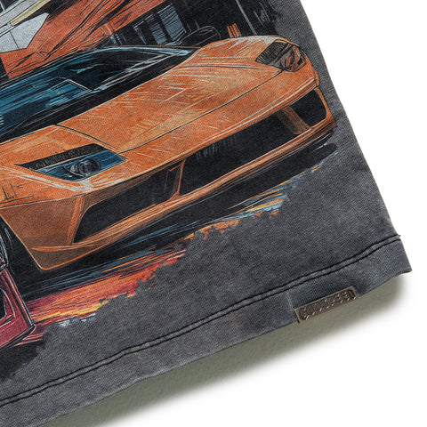 Godspeed New York South Beach Drive Miami Superrun Tee - Grey Wash