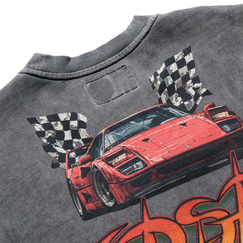 Godspeed New York South Beach Drive Miami Superrun Tee - Grey Wash