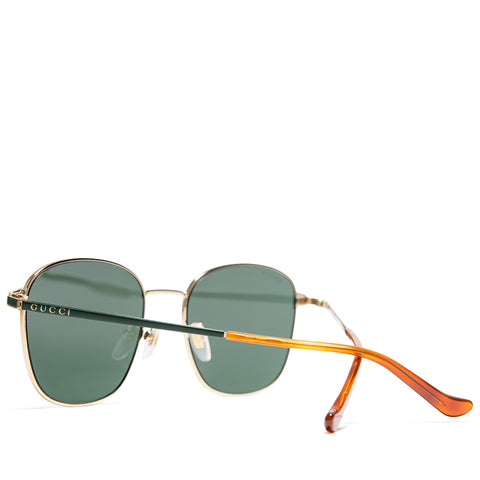 Gucci Sunglasses - Gold/Green