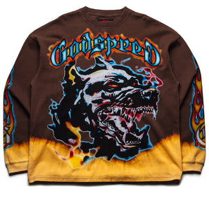 Godspeed New York Off The Leash L/S Tee - Brown