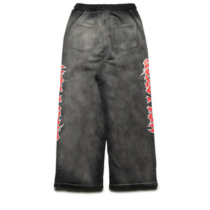 Hellstar Stars Shine Graffiti Sweatpants - Black