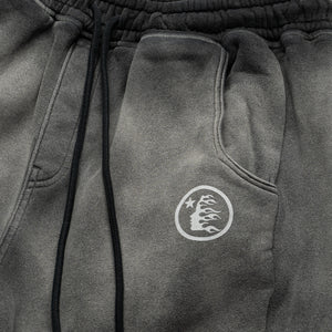 Hellstar Stars Shine Graffiti Sweatpants - Black