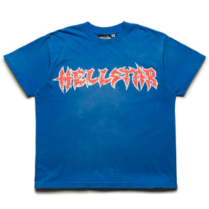 Hellstar Metal Logo Tee - Blue
