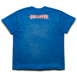 Hellstar Metal Logo Tee - Blue