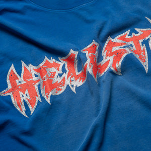 Hellstar Metal Logo Tee - Blue